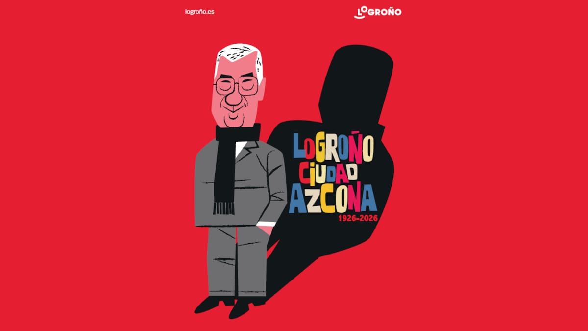 Una caricatura inspirada en 'El Verdugo', imagen del Año Rafael Azcona en Logroño