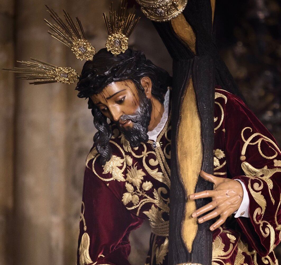 Imagen del Cristo de las Tres Caídas de la Esperanza de Triana