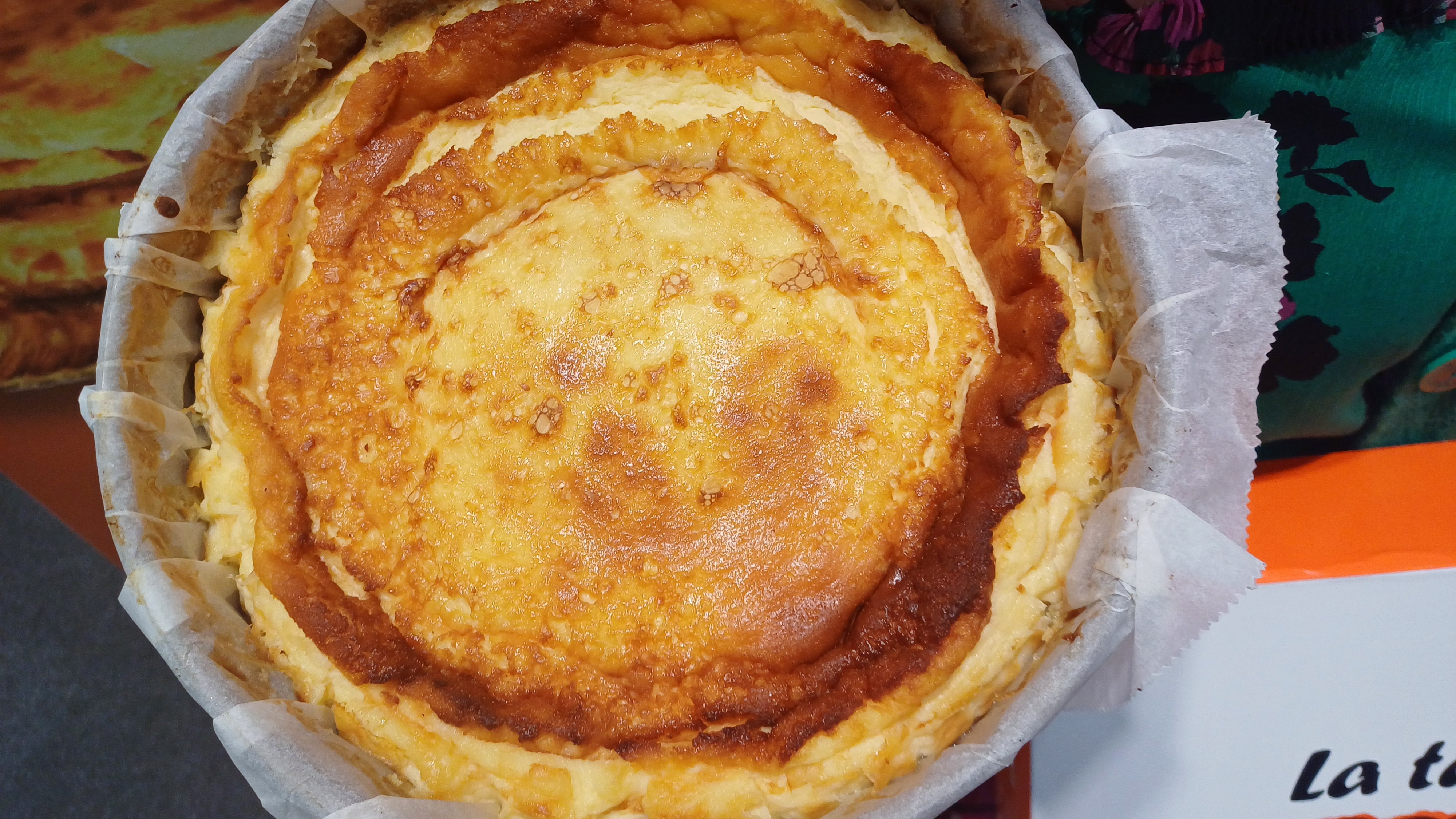 La tarta de queso de la madre de Cris.