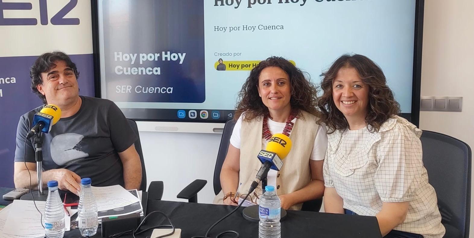 Ana Diaz y Almarza, miembros de la junta directiva de la Asociación de Mujeres El Rosal de Belinchón.