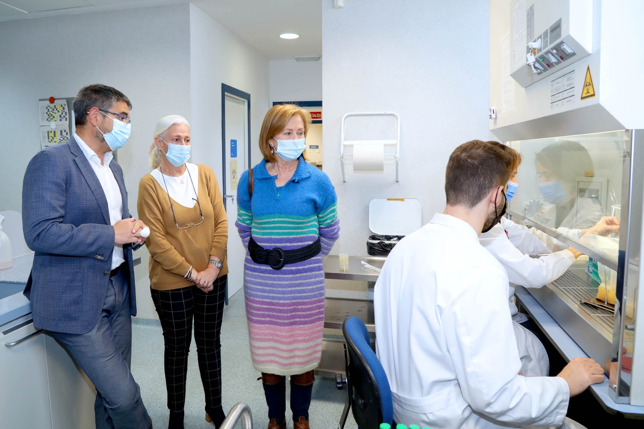 Visita institucional al Laboratorio de Alcobendas