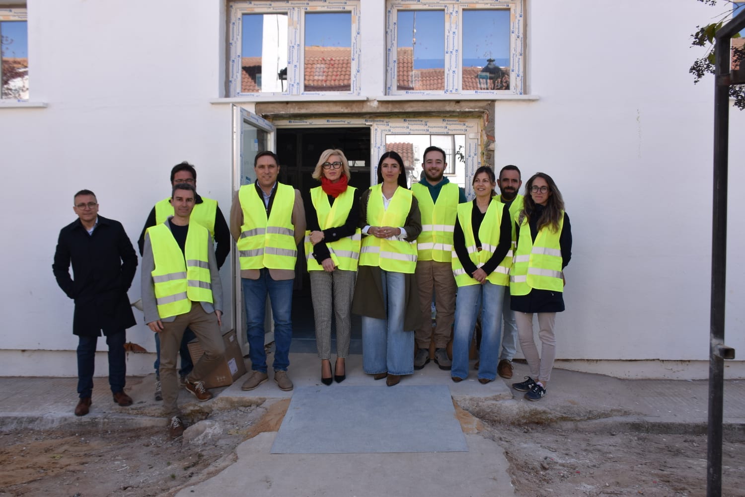 Visita al centro Sociosanitario de Villanueva de la Jara