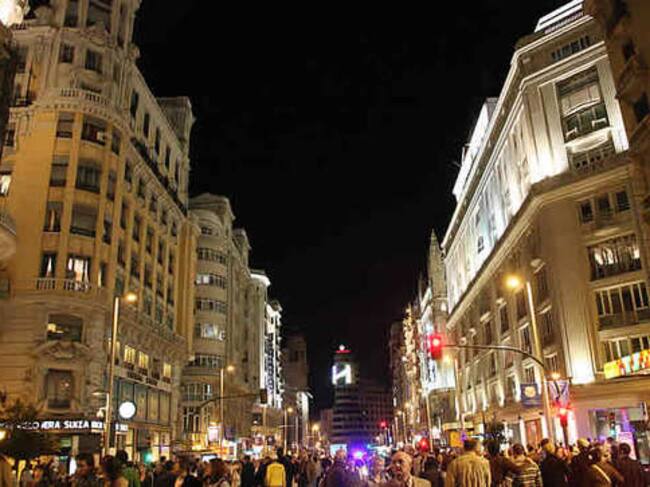 Miles de personas invadieron esta calle, uno de los escenarios más recurrentes en muchas películas