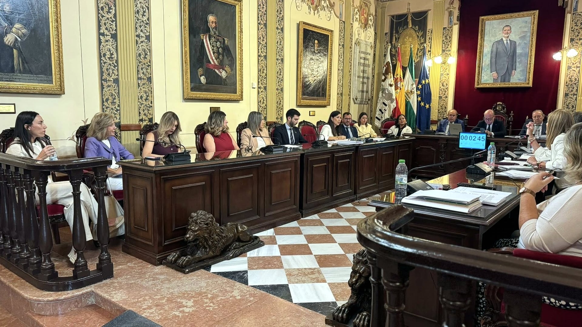 Pleno del Ayuntamiento de Antequera