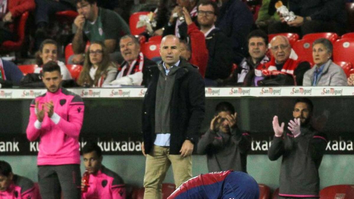 Entrevista al entrenador del Levante UD, Paco López, tras su victoria en San Mamés 1-3 ante el Athletic Club SER Deportivos Valencia 24-4-2018