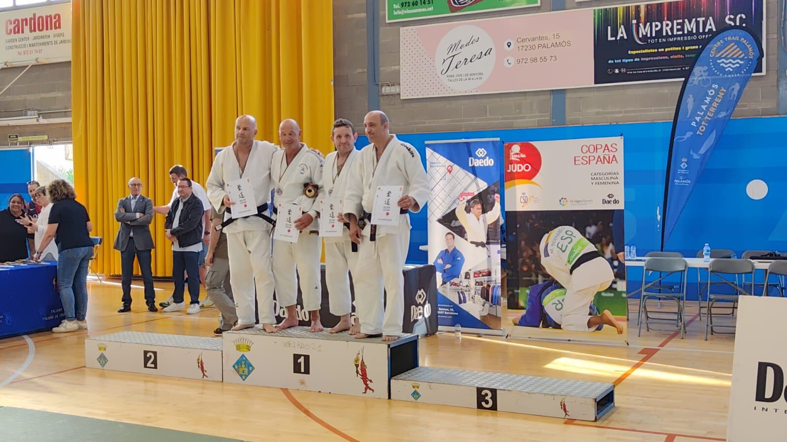 Slawomir Proskurnicki en el podio. Foto: CJ Binéfar