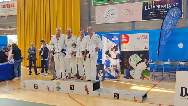 Slawomir Proskurnicki en el podio. Foto: CJ Binéfar