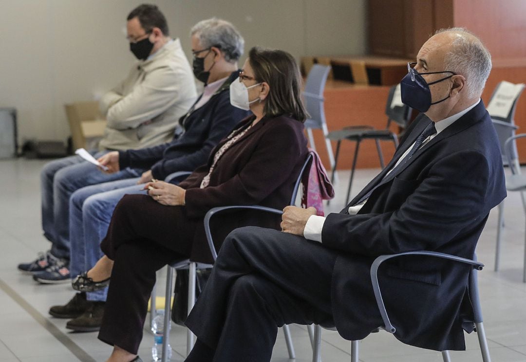 Rafael Blasco, Agustina Sanjuán, Javier Murcia y Augusto César Tauroni