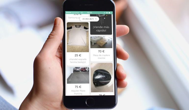 Wallapop es una de las aplicaciones de compra-venta de segunda mano más conocidas