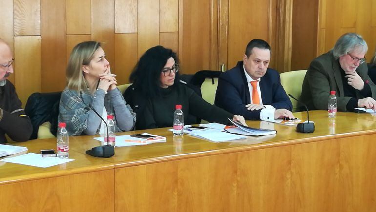 Bancada de Ciudadanos Elda en el pleno municipal 