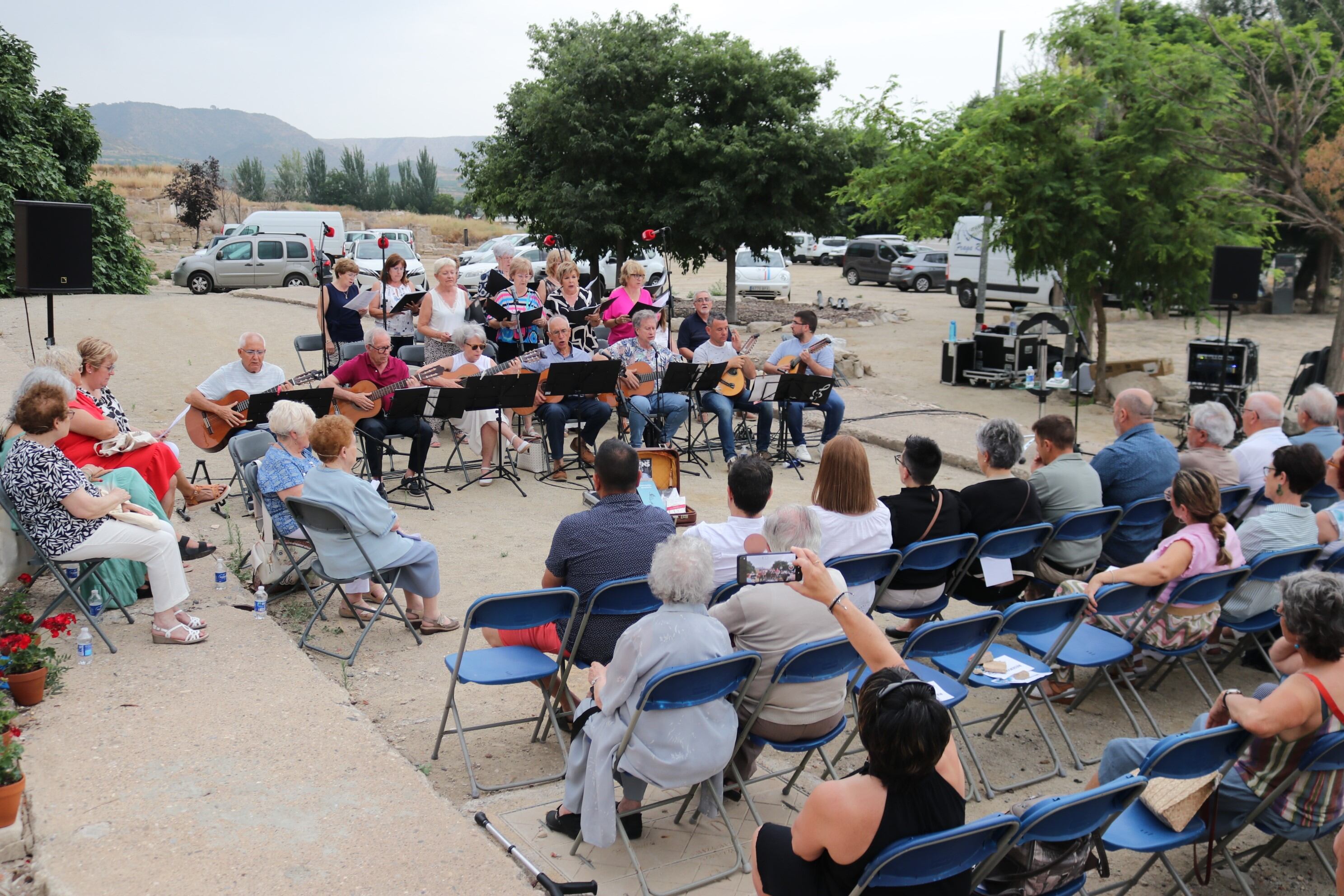 Homenaje a Jesús Moncada en Mequinenza 