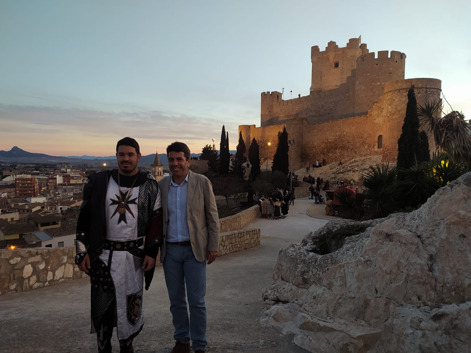 Carlos Mazón y Miguel Angel Salguero