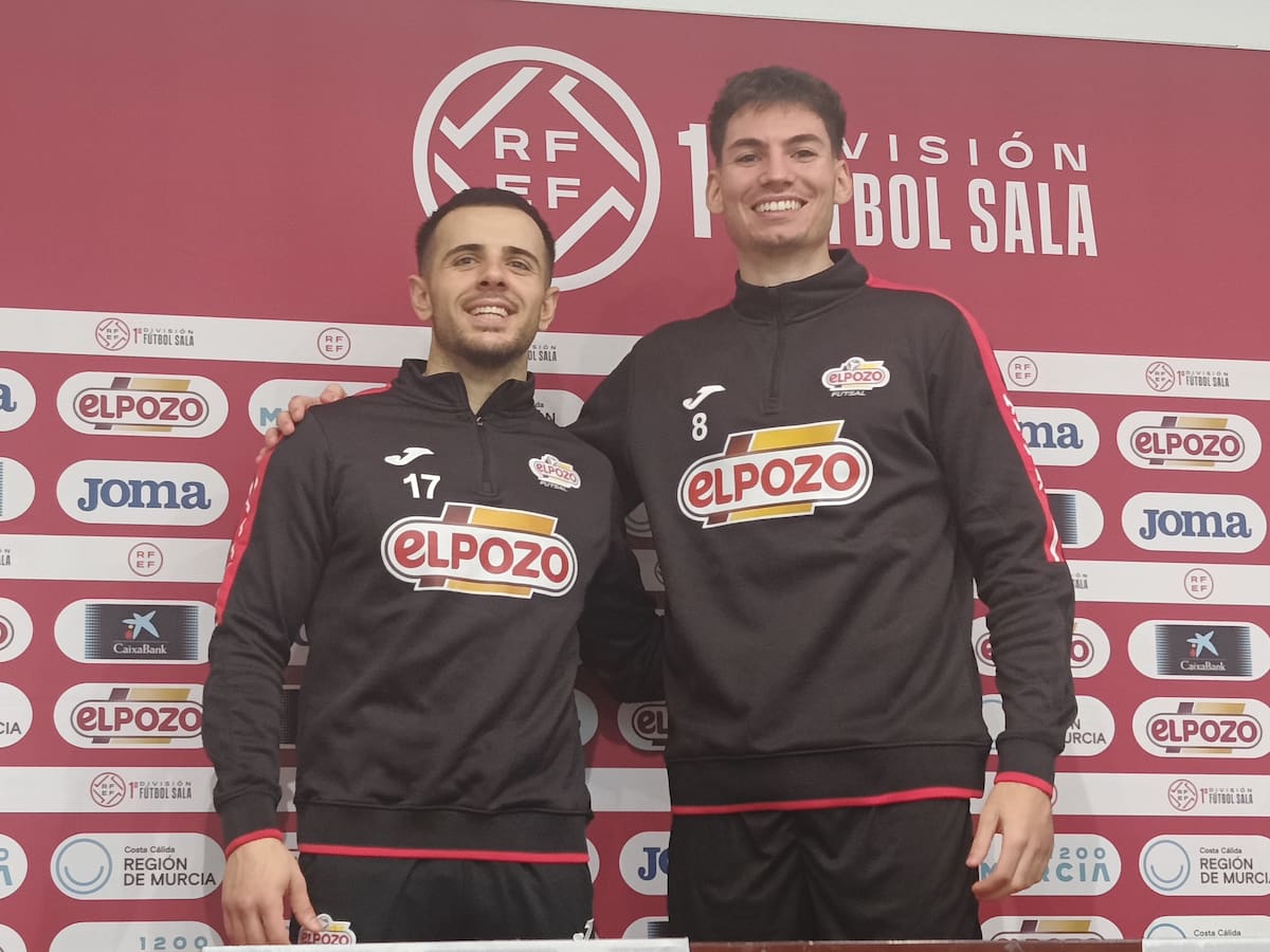 Ricardo y Rivera, dos campeones de Europa con sed de títulos en ElPozo Murcia