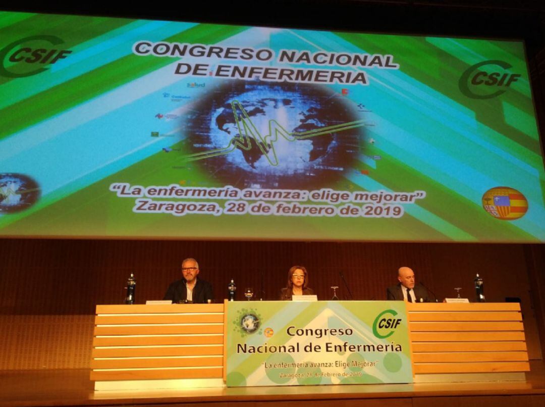Inaguración del Congreso Nacional de Enfermería en Zaragoza