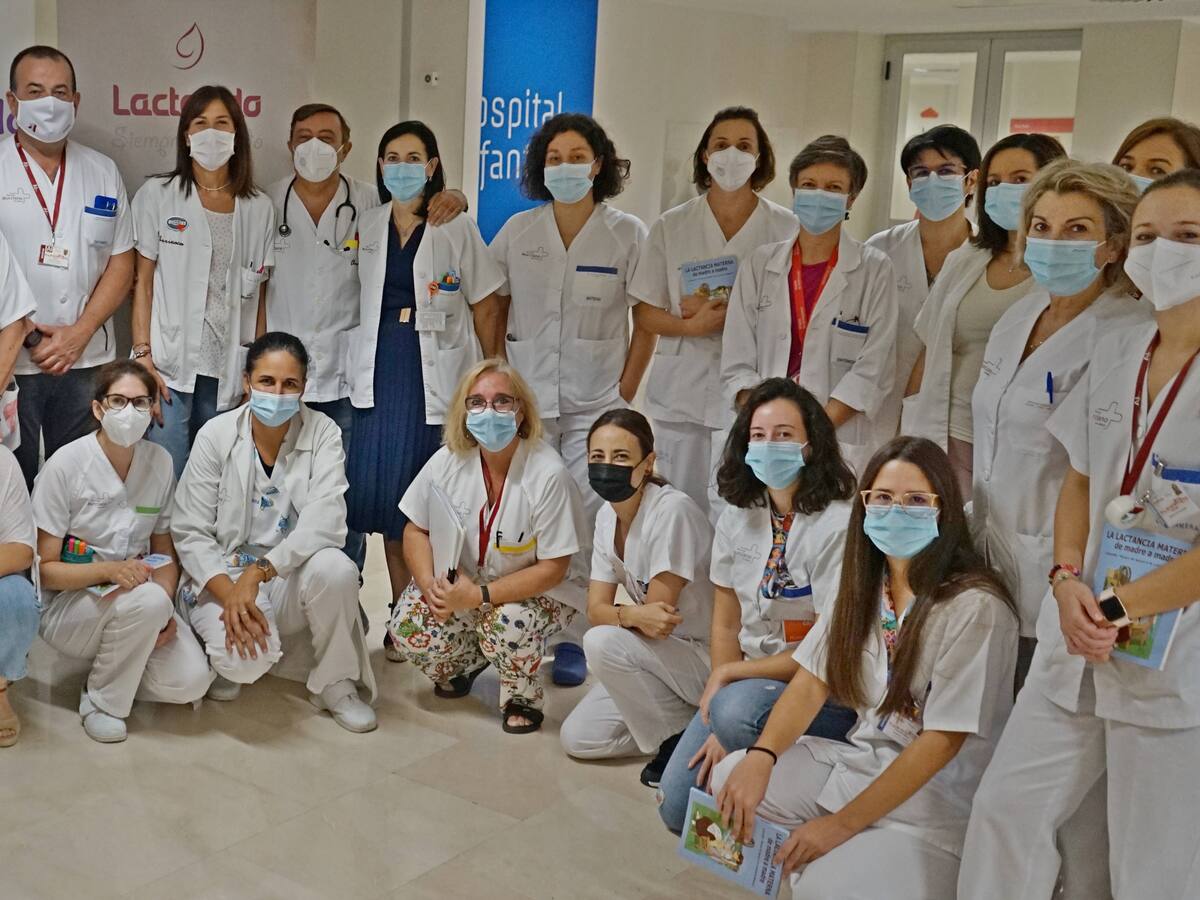 El banco de leche materna de la Región de Murcia ha atendido a más de 200 neonatos desde 2021