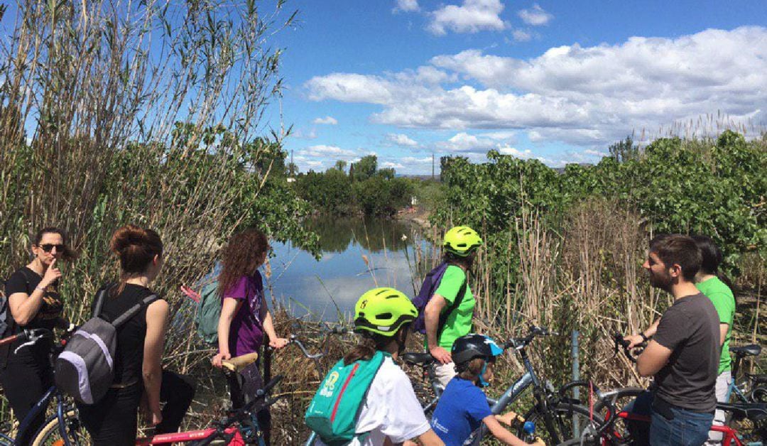 La confluencia ha realizado una visita guiada en bicicleta por el Molí de la Font, l&#039;Ullal de la Comare o el Pinar del Grau