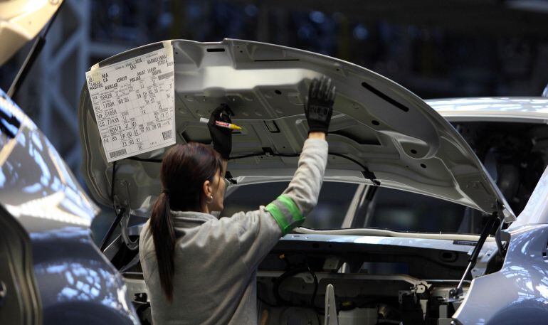 Cadena de montaje del Renault Captur