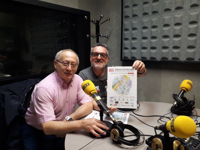 Juan Fran López, a la izquierda, es uno de los organizadores de la clásica