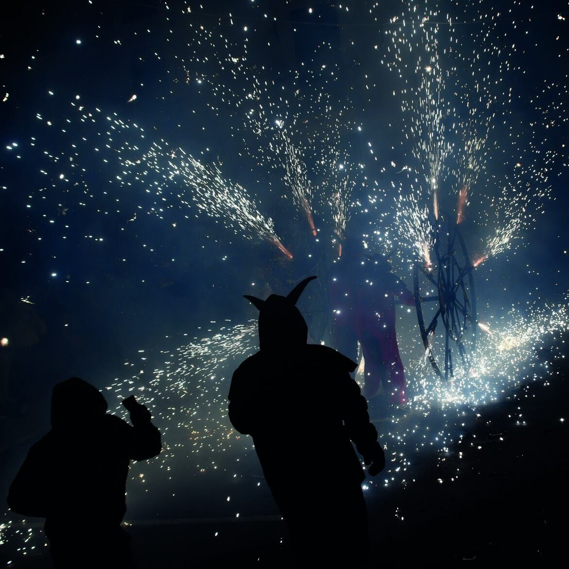 la Colla de Beneixama, en acción