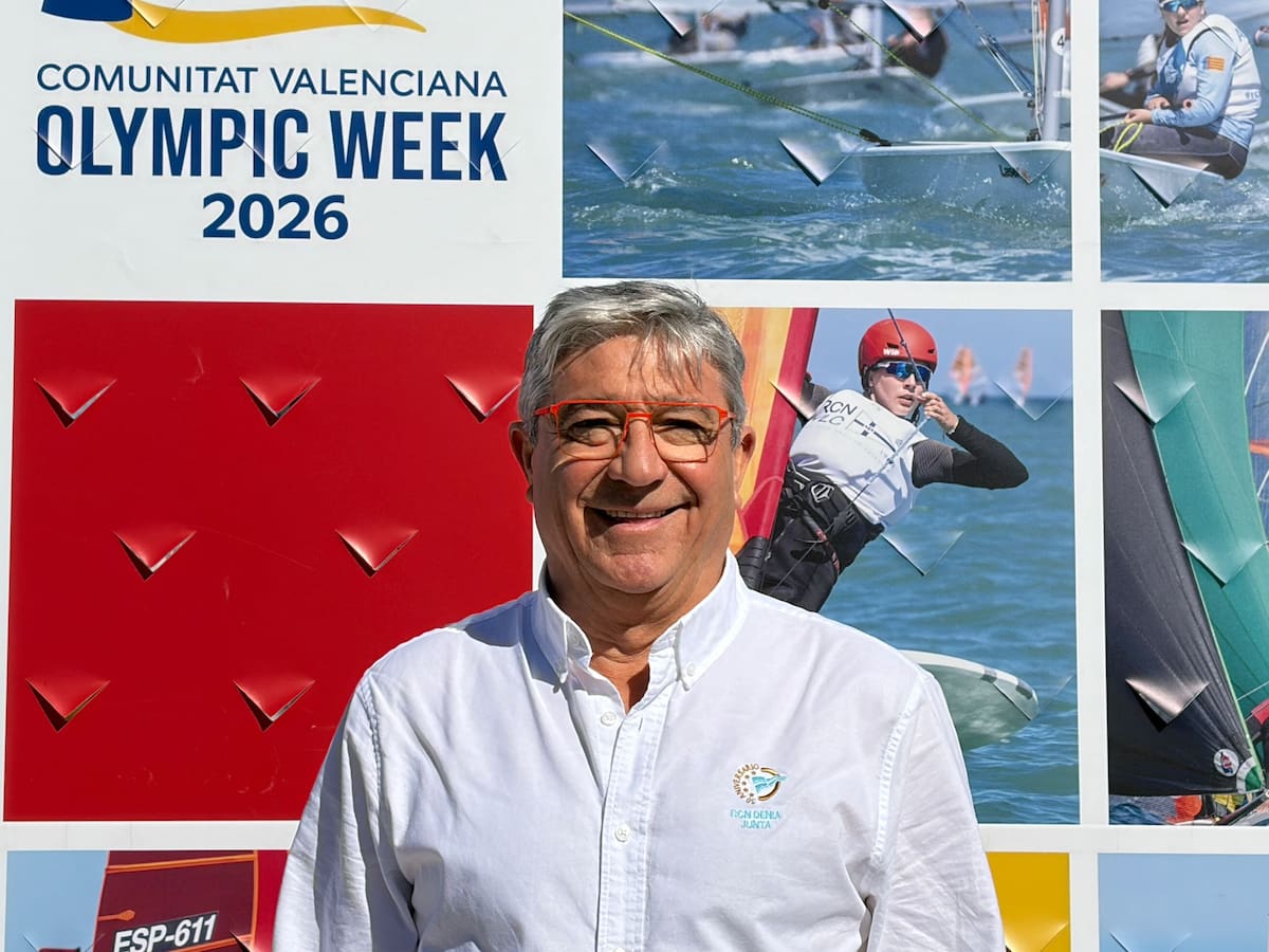 Jaime Portolés refuerza el liderazgo del Real Club Náutico de Dénia como sede de la vela olímpica