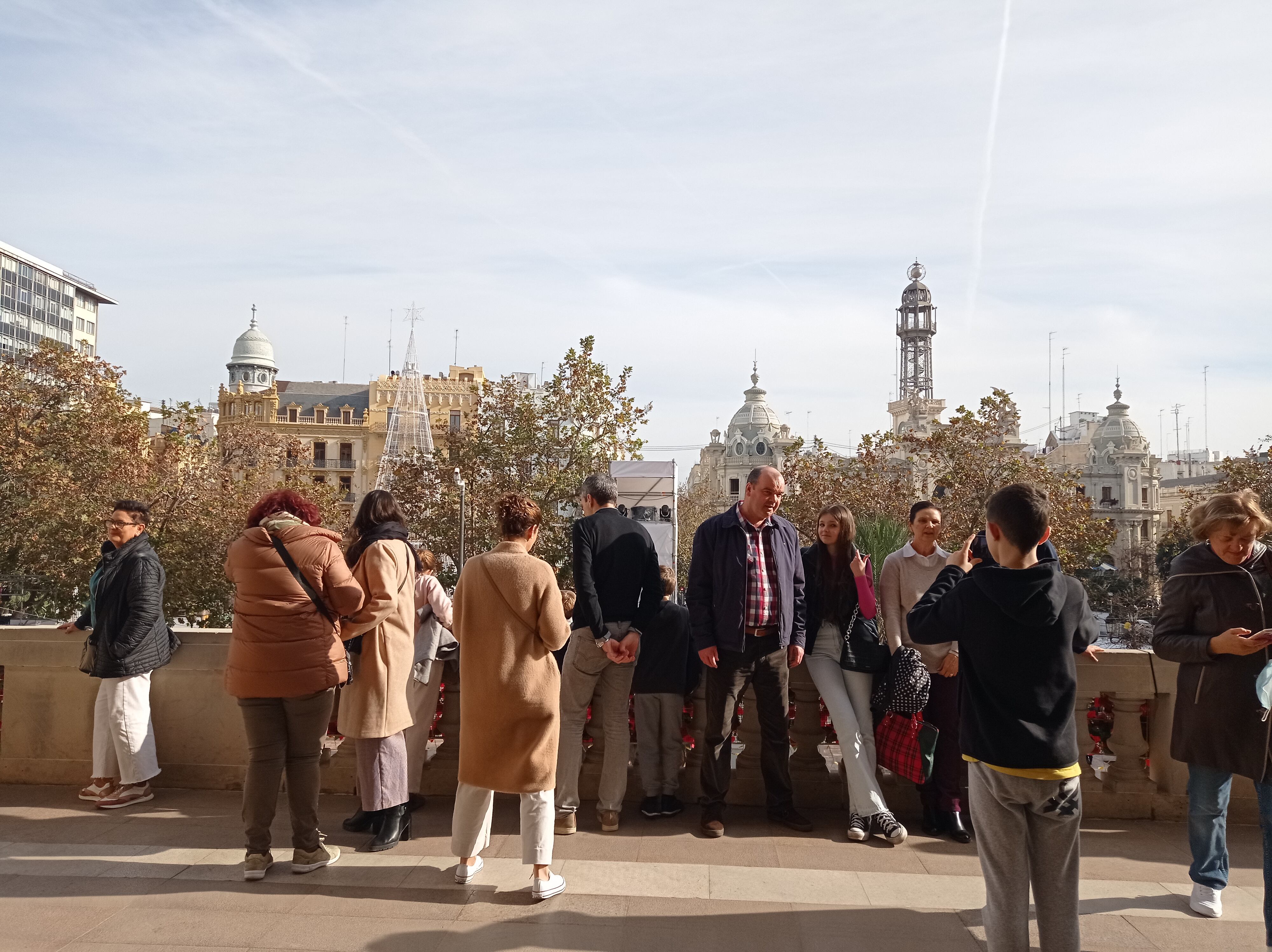 Más de un millón de personas visitan el balcón del Ayuntamiento desde que se abrió a la ciudadanía, en 2015