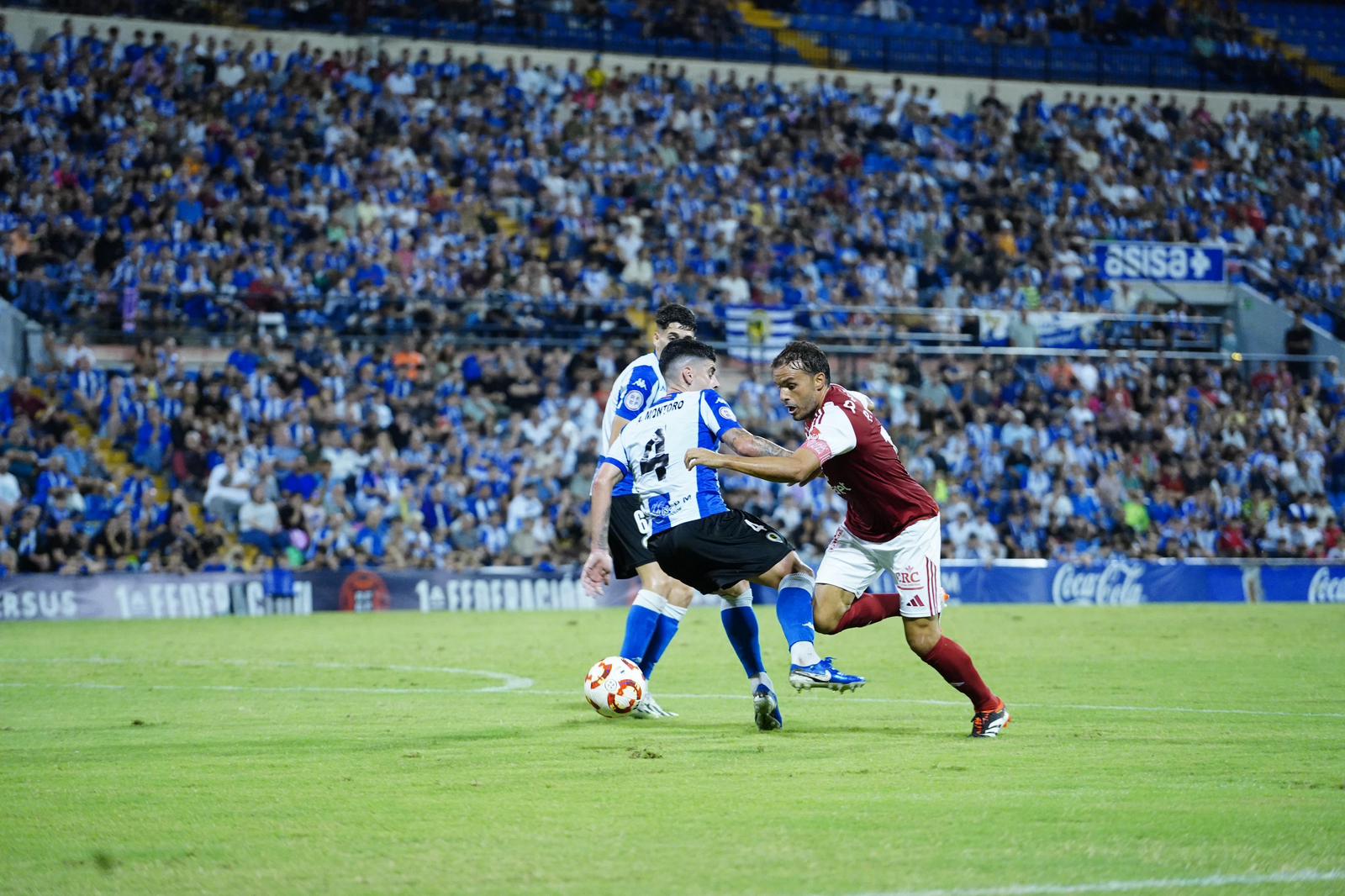 Imagen de la primera vuelta del Hércules - Real Murcia