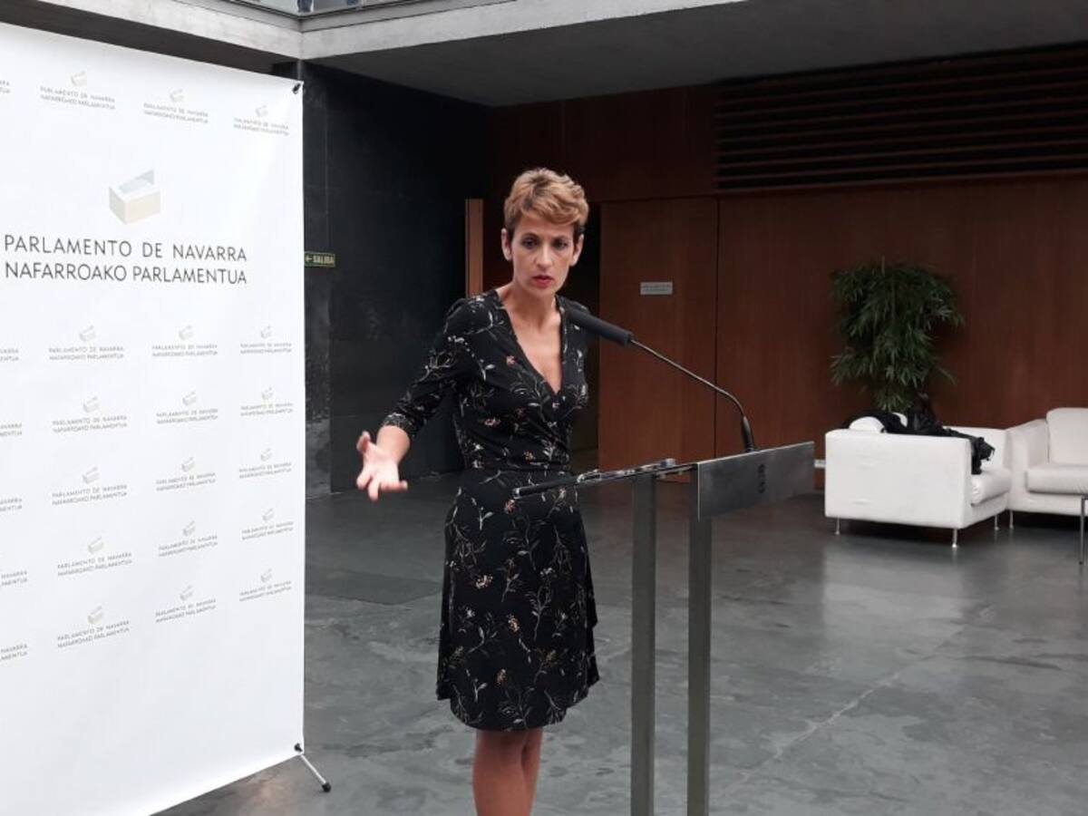 El apoyo social al gobierno Chivite supera el de su respaldo parlamentario