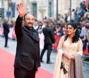 El actor Kabir Bedi (&quot;Sandokán&quot;) en la alfombra roja de Valladolid