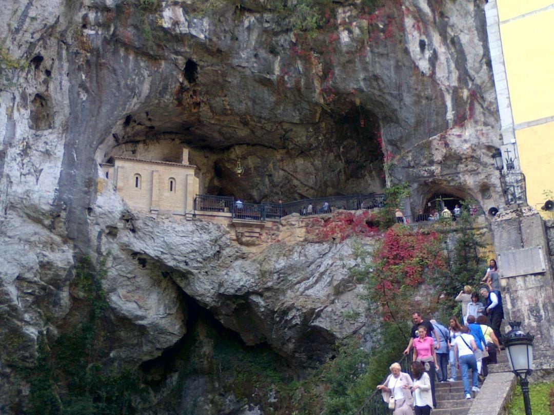 Santuario de Covadonga.