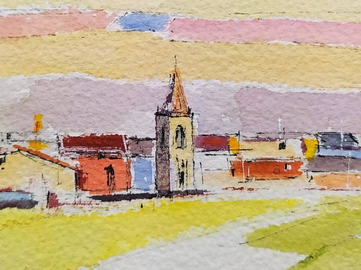 Ya pueden disfrutarse las acuarelas de Santiago Izquierdo en la Biblioteca Pública de Palencia