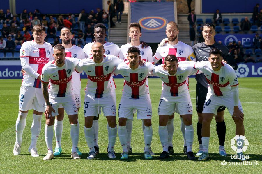 El Huesca jugará con su segunda equipacion ante el Tenerife