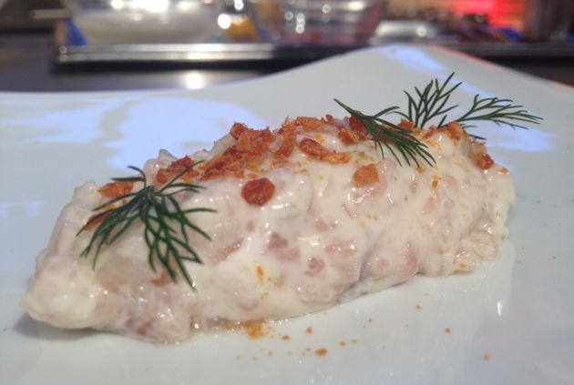 Tartar de piraña.