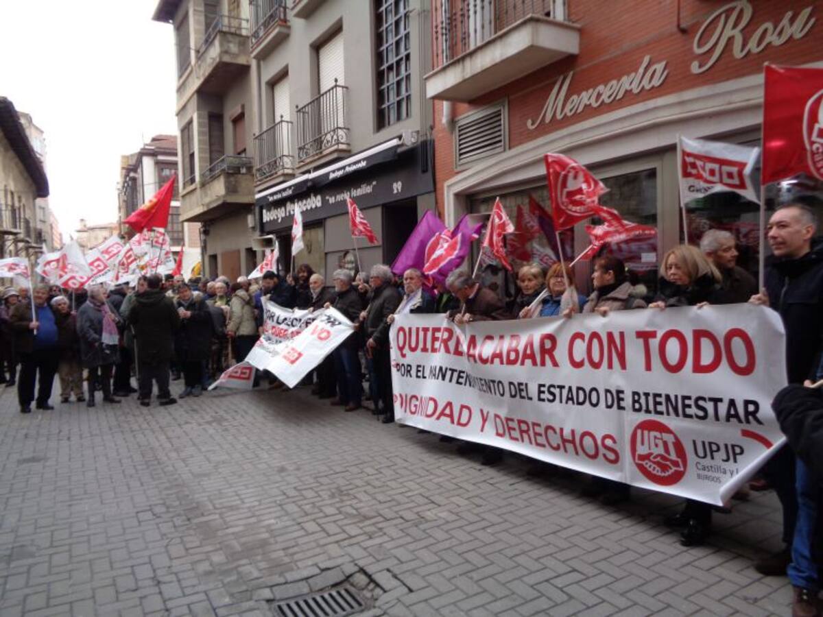 Coge fuerza en Aranda la protesta por unas pensiones dignas