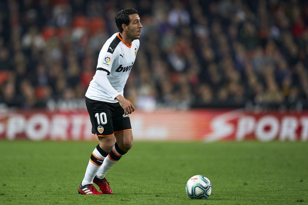 Dani Parejo, durante el partido contra el Altético de Madrid. 