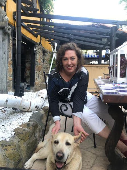 Mireia posa con &#039;Gus&#039;