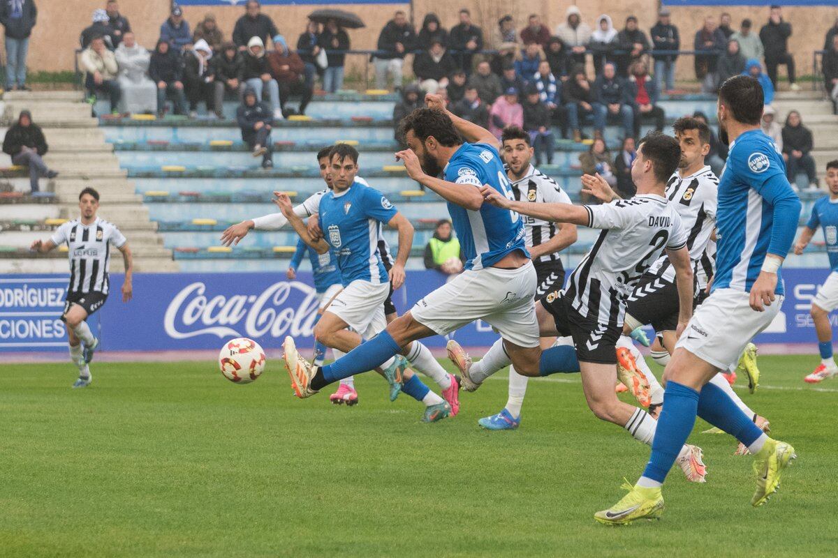 Un momento del partido