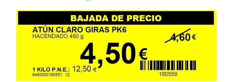 Mercadona baja el precio de 500 productos que estarán identificados con esta etiqueta