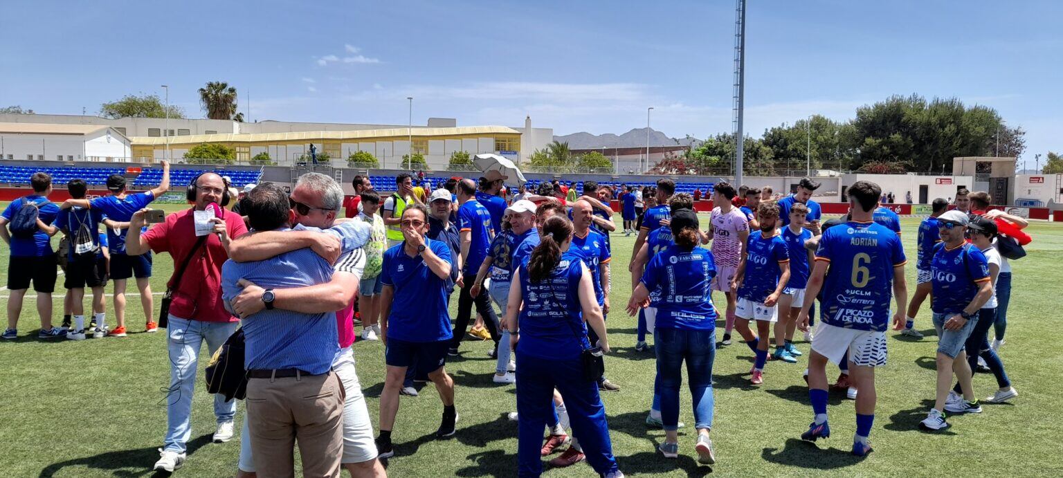 Momento de la celebración de la UD Socuéllamos