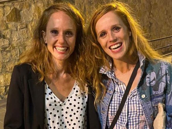 María Castro y "su doble"