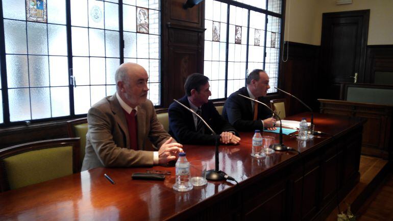 Presidentes de los Colegios de abogados de Huesca, Teruel y Zaragoza