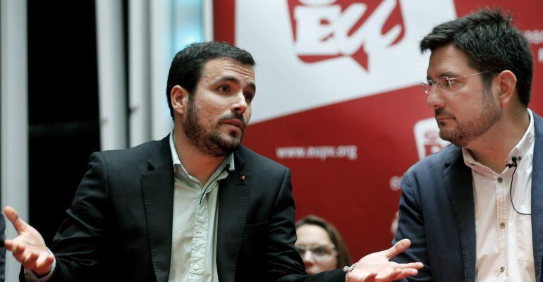 GRA119. VALENCIA, 07/03/2015.- El candidato de IU a la Presidencia del Gobierno, Alberto Garzón.