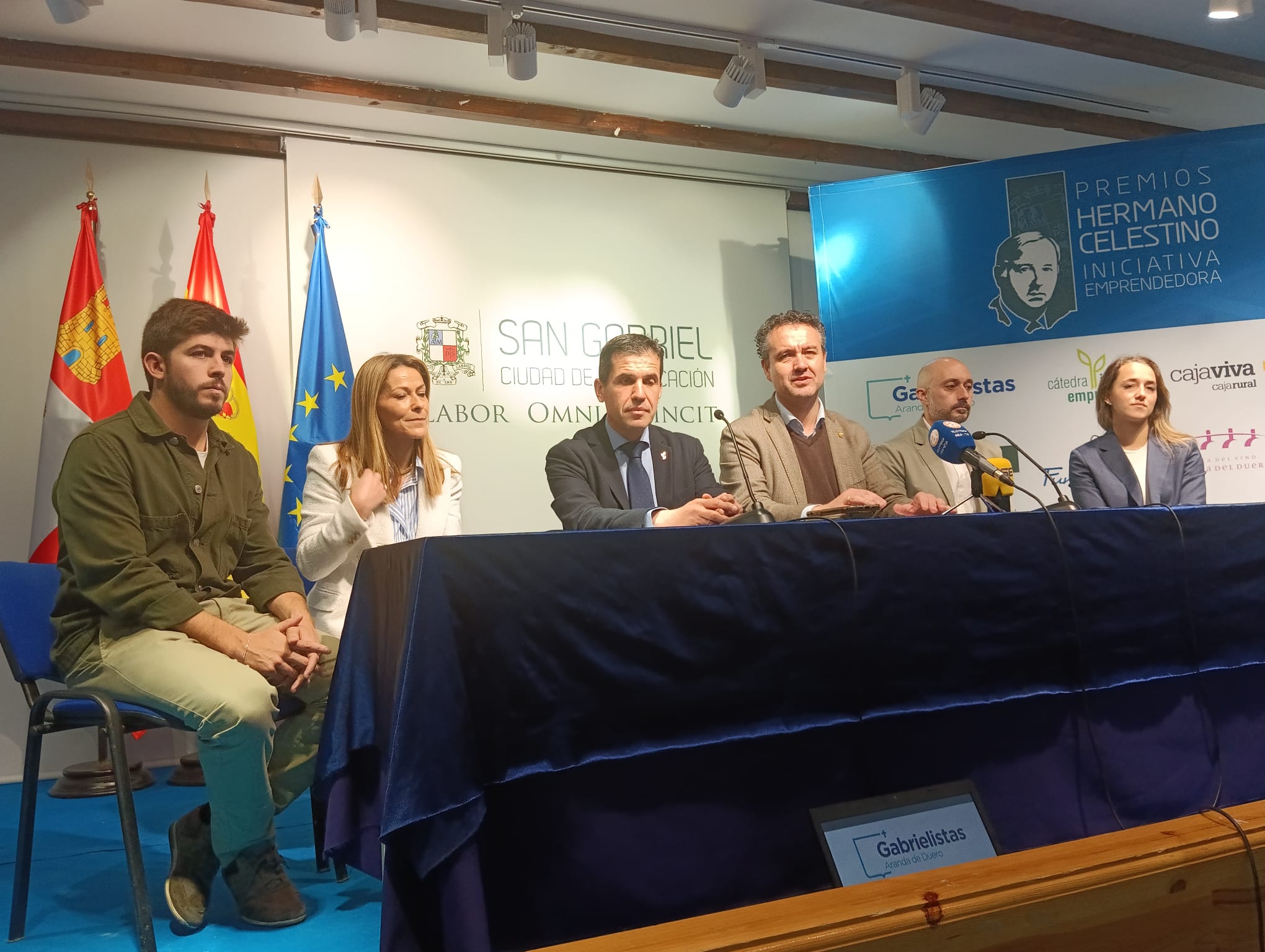 Imagen de archivo de la presentación del certamen con representantes de las principales entidades patrocinadoras