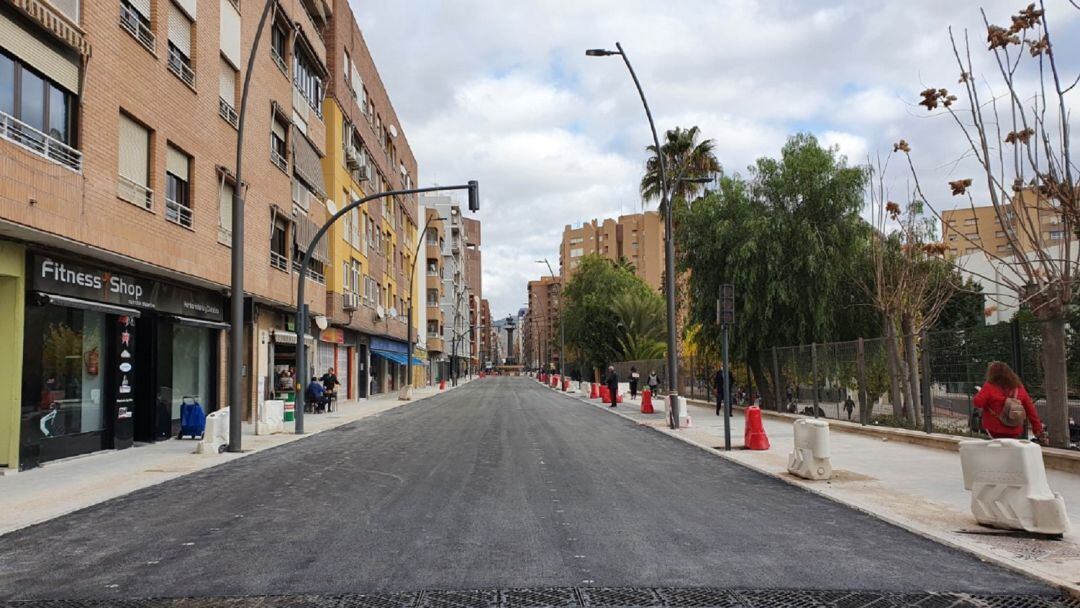 Corte de tráfico de lunes a miércoles en la Calle Jerónimo Santa Fé de Lorca.