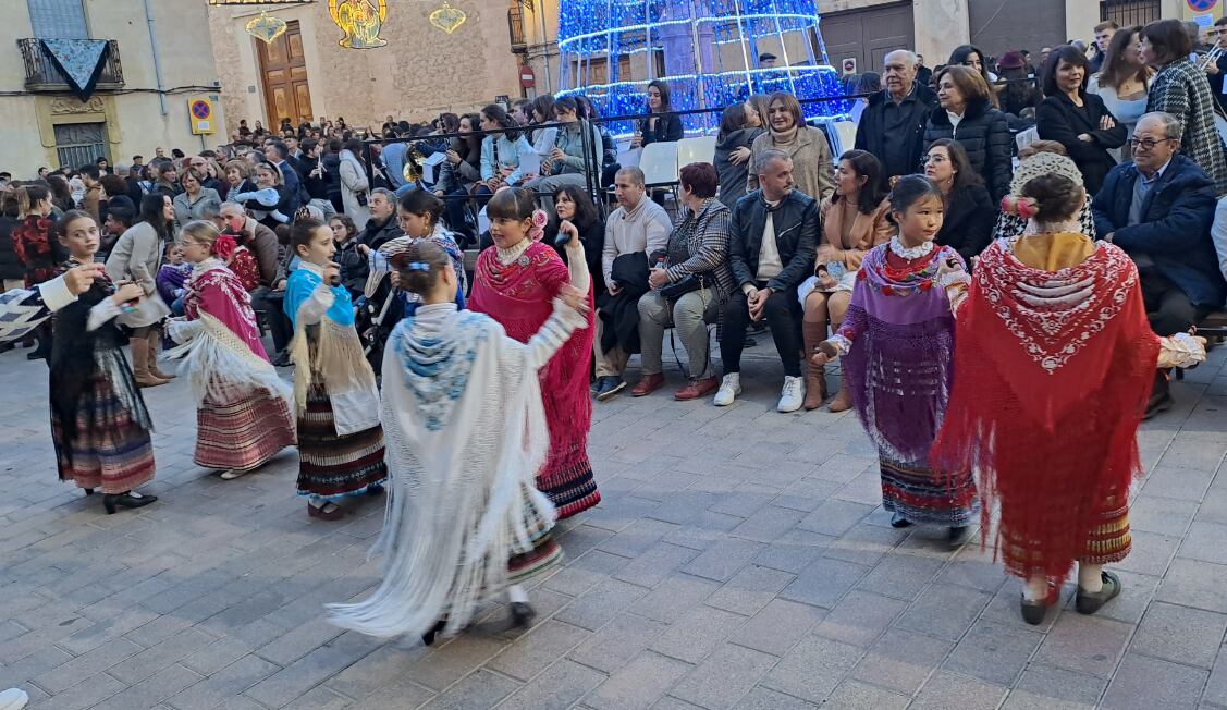 Momento de los bailes del Niño