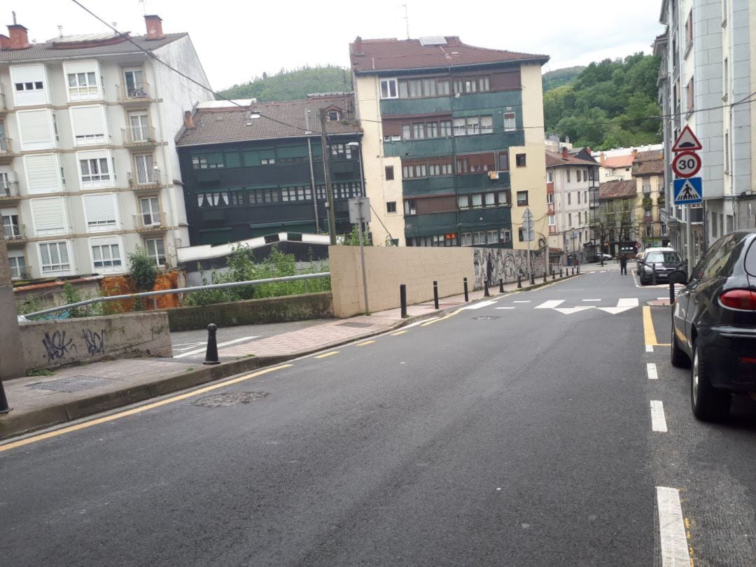 Imagen de la calle Bittor Sarasketa de Eibar 