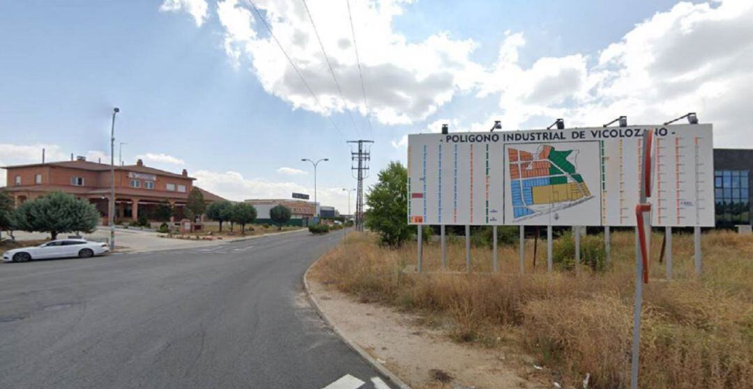 Entrada al Polígono Industrial de Vicolozano