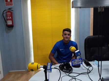 Adrián López en nuestros estudios