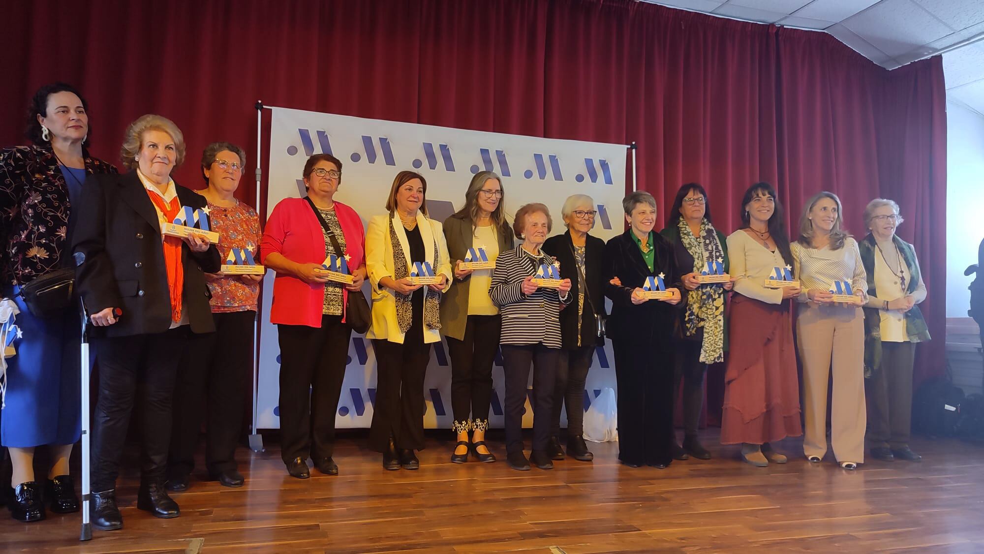 Premiadas en la última gala comarcal Mujer del Año