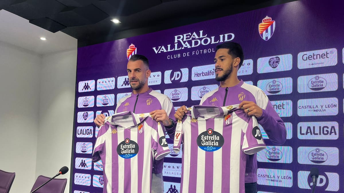 Oliveira y Negredo, ilusión y experiencia para el Pucela