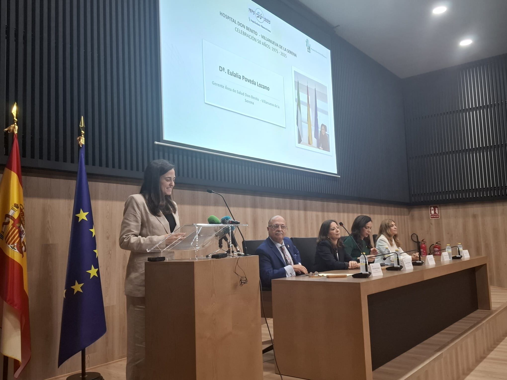 Acto conmemorativo del 50º aniversario del hospital Don Benito-Villanueva